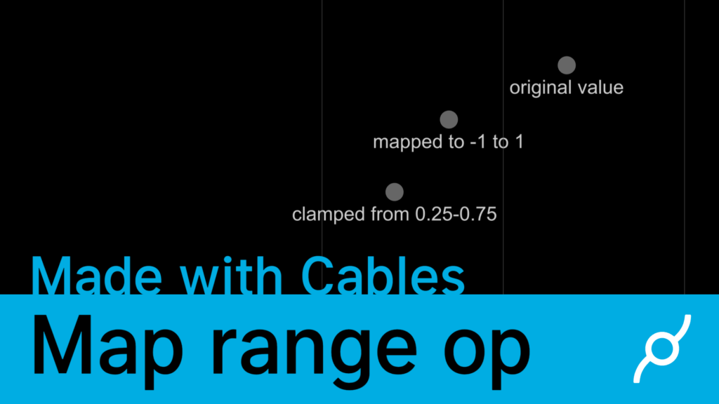 Map range op tutorial cables.gl blog