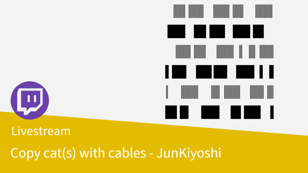 Copycat(s) with cables live stream – JunKyoshi